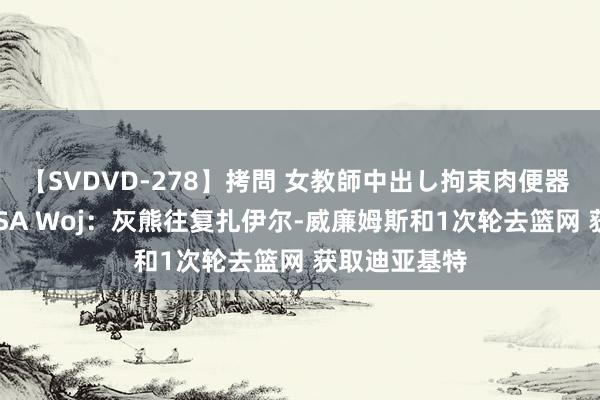 【SVDVD-278】拷問 女教師中出し拘束肉便器 仁科百華 RISA Woj：灰熊往复扎伊尔-威廉姆斯和1次轮去篮网 获取迪亚基特