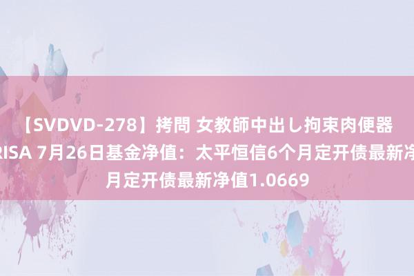 【SVDVD-278】拷問 女教師中出し拘束肉便器 仁科百華 RISA 7月26日基金净值：太平恒信6个月定开债最新净值1.0669