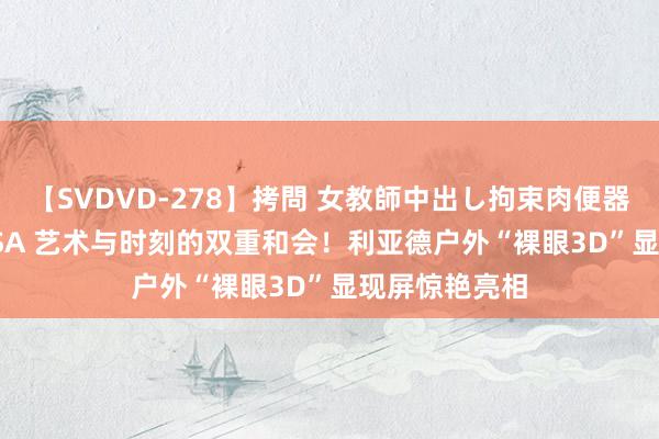 【SVDVD-278】拷問 女教師中出し拘束肉便器 仁科百華 RISA 艺术与时刻的双重和会！利亚德户外“裸眼3D”显现屏惊艳亮相