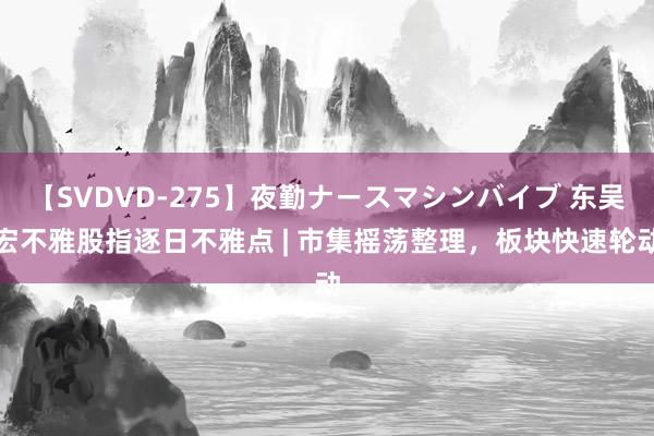 【SVDVD-275】夜勤ナースマシンバイブ 东吴宏不雅股指逐日不雅点 | 市集摇荡整理，板块快速轮动