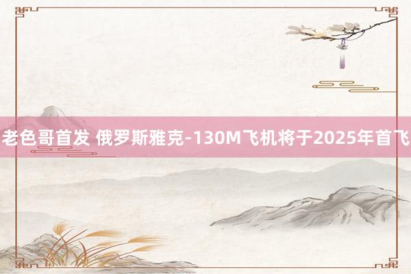 老色哥首发 俄罗斯雅克-130M飞机将于2025年首飞