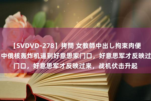 【SVDVD-278】拷問 女教師中出し拘束肉便器 仁科百華 RISA 中俄核轰炸机逼到好意思家门口，好意思军才反映过来，战机伏击升起