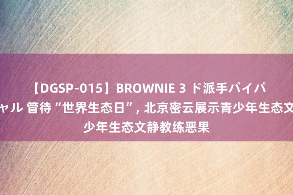 【DGSP-015】BROWNIE 3 ド派手パイパン強め黒ギャル 管待“世界生态日”, 北京密云展示青少年生态文静教练恶果